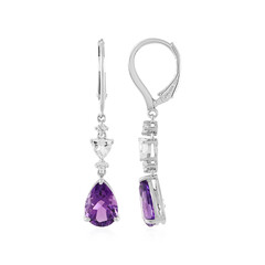 Orecchini in argento con Ametista