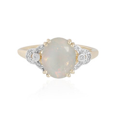 Anello in oro con Opale di Welo AAA