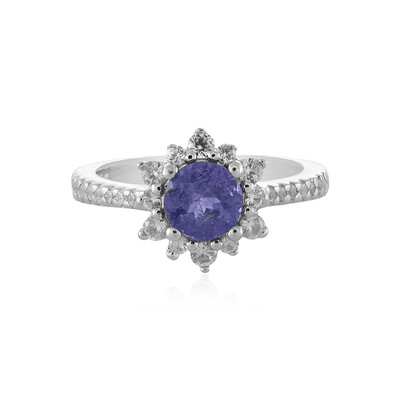 Anello in argento con Tanzanite