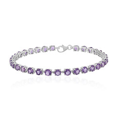 Bracciale in argento con Ametista