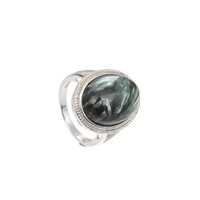 Anello in argento con Serafinite