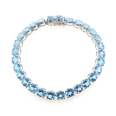 Bracciale in argento con Topazio Marambaia