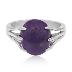 Anello in argento con Giada della Turchia