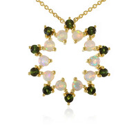Collana in argento con Opale di Welo