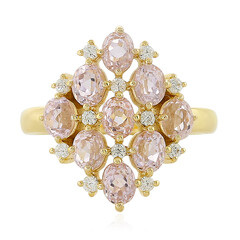 Anello in argento con Kunzite