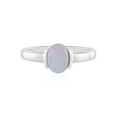 Anello in argento con Opale Australiano
