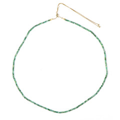 Collana in argento con Smeraldo Zambia