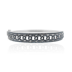 Bracciale in argento con Spinello Nero