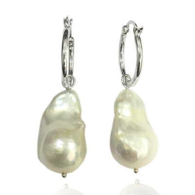 Orecchini in argento con Perla di Acqua Dolce
