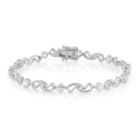 Bracciale in argento con Danburite