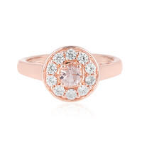 Anello in argento con Morganite