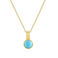 Collana in argento con Turchese Sleeping Beauty