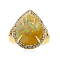 Anello in oro con Opale di Welo AAA (CIRARI)