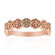 Anello in argento con Diamante Rose de France SI1 di Argyle (Annette)