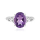 Anello in argento con Ametista