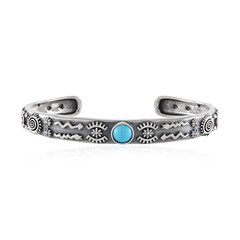 Bracciale in argento con Turchese Sleeping Beauty (Desert Chic)