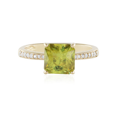 Anello in oro con Sfene (AMAYANI)