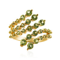 Anello in argento con Peridoto