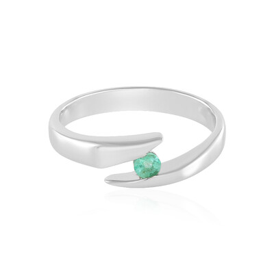Anello in argento con Smeraldo Russo (de Melo)