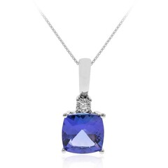 Collana in oro con Tanzanite AAA (CIRARI)