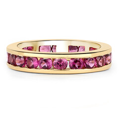 Anello in argento con Rodolite