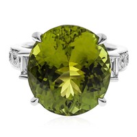 Anello in oro con Tormalina Paraíba (CIRARI)