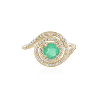 Anello in oro con Smeraldo Russo (de Melo)