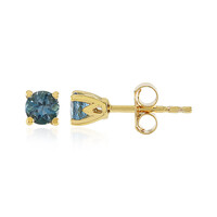 Orecchini in argento con Topazio Blu Londra