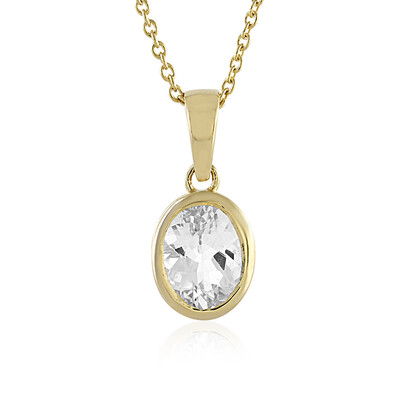 Collana in argento con Danburite