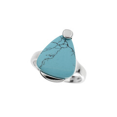Anello in argento con Turchese