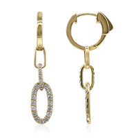 Orecchini in oro con Diamante I1 (H) (CIRARI)