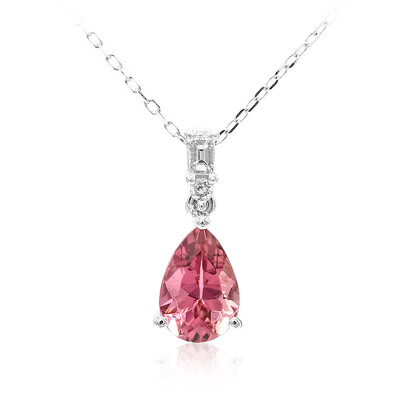 Collana in oro con Tormalina Neon del Congo (CIRARI)