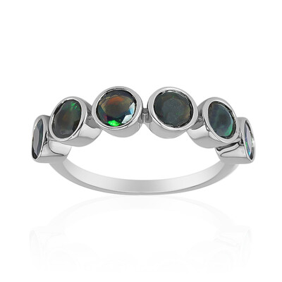 Anello in argento con Opale Mezezo