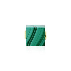 Ciondolo in argento con Malachite