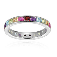 Anello in argento con Rubino (Adela Silber)