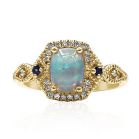 Anello in oro con Opale di Welo AAA (CIRARI)