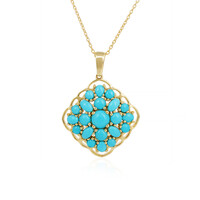Collana in argento con Turchese Sleeping Beauty