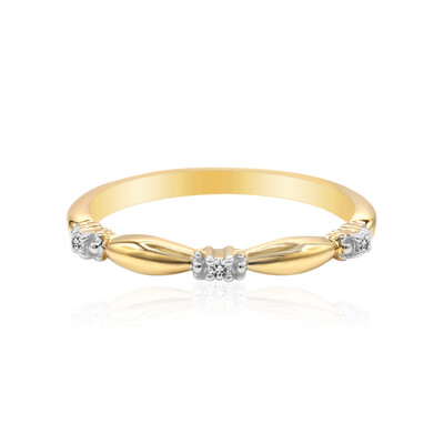 Anello in oro con Diamante SI2 (G) (Annette)