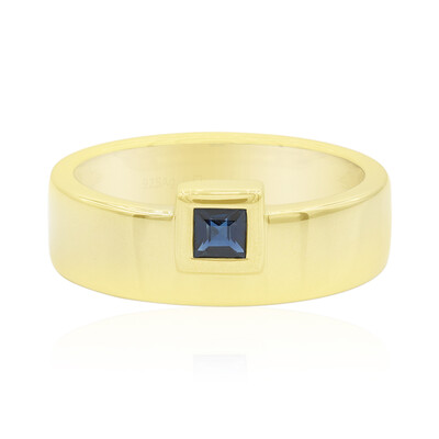 Anello in argento con Zaffiro Blu