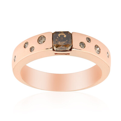 Anello in oro con Diamante Rose de France VS1 di Argyle (Annette)