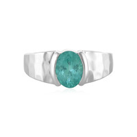 Anello in argento con Apatite Blu