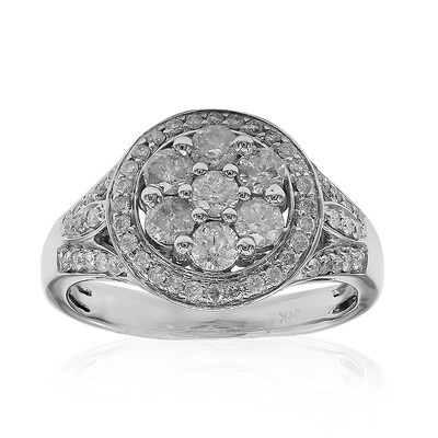 Anello in oro con Diamante I1 (H)
