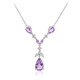 Collana in argento con Ametista