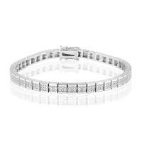 Bracciale in argento con Diamante I3 (I)