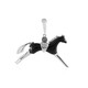 Ciondolo in argento con Agata Nera (Desert Chic)