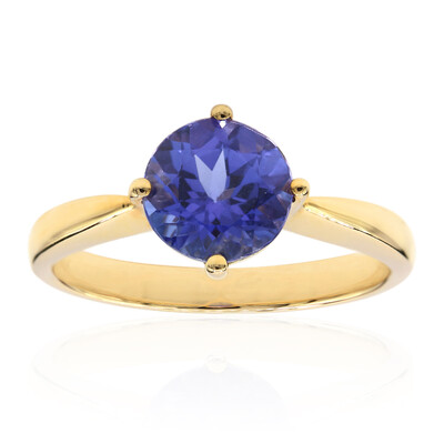 Anello in oro con Tanzanite AAA (CIRARI)