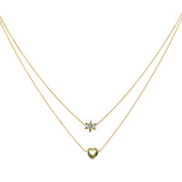 Collana in argento con Peridoto
