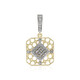 Ciondolo in oro con Diamante I2 (I) (Ornaments by de Melo)