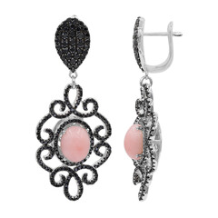 Orecchini in argento con Opale Rosa (Dallas Prince Designs)
