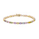 Bracciale in oro con Zaffiro Fancy (CIRARI)
